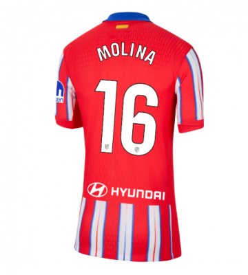 Atletico Madrid Nahuel Molina #16 Hemmatröja Kvinnor 2024-25 Kortärmad